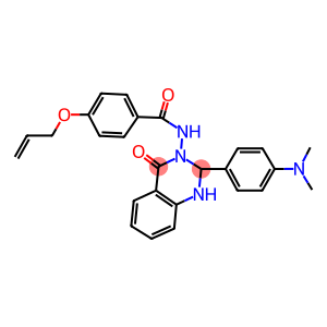 4-(allyloxy)-N-(2-[4-(dimethylamino)phenyl]-4-oxo-1,4-dihydro-3(2H)-quinazolinyl)benzamide