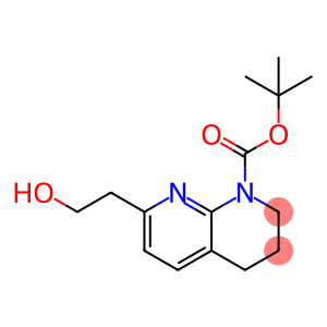 1,8-Naphthyridine-1(2H)-carboxylic acid, 3,4-dihydro-7-(2-hydroxyethyl)-, 1,1-dimethylethyl ester