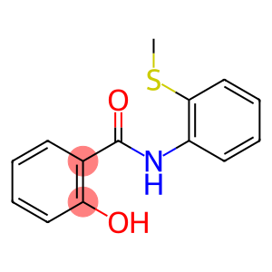 2-hydroxy-N-[2-(methylsulfanyl)phenyl]benzamide