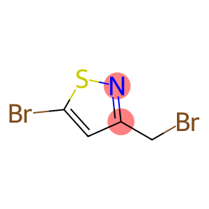 Isothiazole, 5-bromo-3-(bromomethyl)-