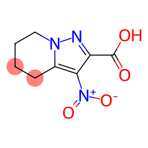Pyrazolo[1,5-a]pyridine-2-carboxylic acid, 4,5,6,7-tetrahydro-3-nitro-