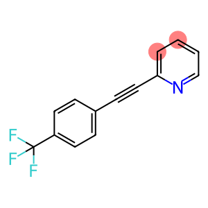 Pyridine, 2-[2-[4-(trifluoromethyl)phenyl]ethynyl]-
