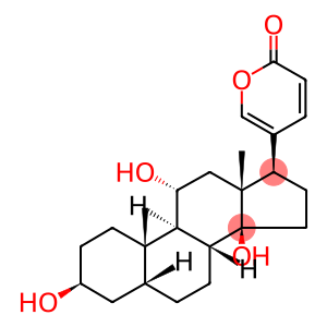 3-beta,11-alpha,14-Trihydroxy-5-beta-bufa-20,22-dienolide