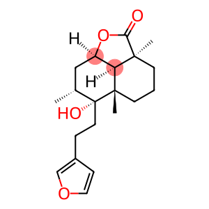 5-[2-(3-furyl)ethyl]decahydro-5-hydroxy-1,4a,6-trimethyl-1,8-naphthalenecarbolactone