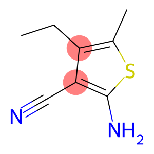 2-胺-4-乙基-5-甲基噻吩-3-腈