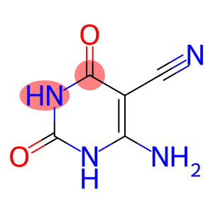 6-Amino-1,2,3,4-tetrahydro-2,4-dioxo-5-pyrimidinecarbonitrile