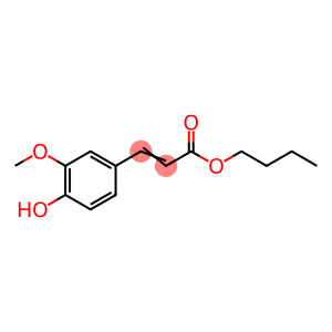 3-(4-Hydroxy-3-methoxyphenyl)acrylic acid butyl ester