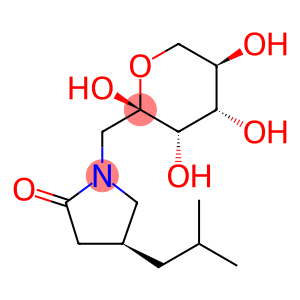(S)-4-Isobutyl-1-(((2S,3S,4S,5R)-2,3,4,5-tetrahydroxytetrahydro-2H-pyran-2-yl)methyl)pyrrolidin-2-one