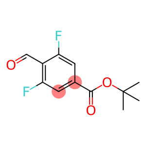 3,5-Difluoro-4-formylbenzoic acid 1,1-dimethylethyl ester