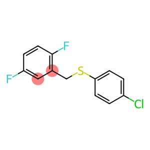 (4-Chlorophenyl)(2,5-difluorobenzyl)sulfane