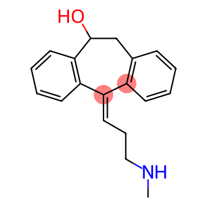 5H-Dibenzo(A,D)cyclohepten-10-ol, 10,11-dihydro-5-(3-(methylamino)propylidene)-, (E)-
