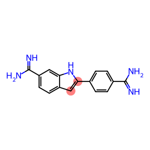 2-(4-(AMINOIMINOMETHYL)PHENYL)-1H-INDOLE-6-CARBOXIMIDAMIDE