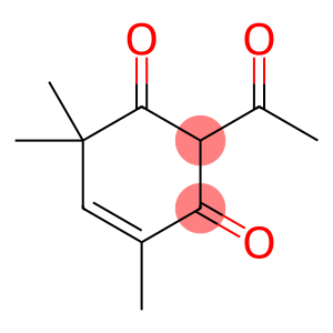 4-Cyclohexene-1,3-dione, 2-acetyl-4,6,6-trimethyl-