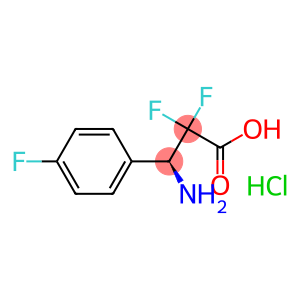 (S)-3-Amino-2,2-difluoro-3-(4-fluoro-phenyl)-propionic acid hydrochloride