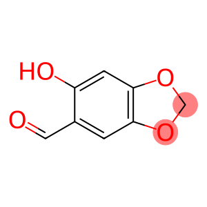 6-羟基苯并[D][1,3]二氧杂环戊烯-5-甲醛