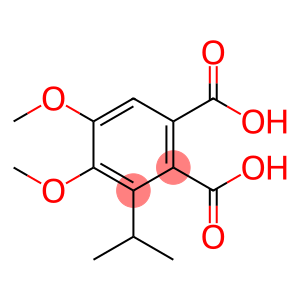 1,2-Benzenedicarboxylic acid, 4,5-dimethoxy-3-(1-methylethyl)-