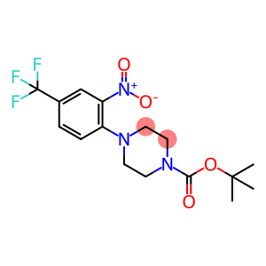 4-(2-Nitro-4-trifluoromethyl-phenyl)-piperazine-1-carboxylic acid tert-butyl ester