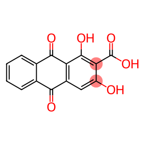 2-Anthracenecarboxylic acid, 9,10-dihydro-1,3-dihydroxy-9,10-dioxo-
