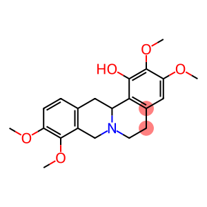 6H-Dibenzo[A,G]quinolizin-1-ol, 5,8,13,13A-tetrahydro-2,3,9,10-tetramethoxy-, (.+-.)-