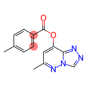6-methyl-[1,2,4]triazolo[4,3-b]pyridazin-8-yl 4-methylbenzoate
