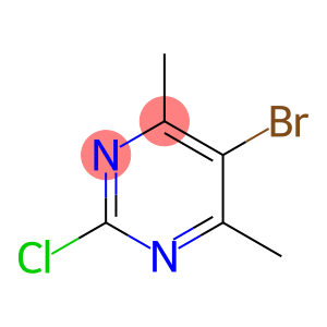 Pyrimidine, 5-bromo-2-chloro-4,6-dimethyl-