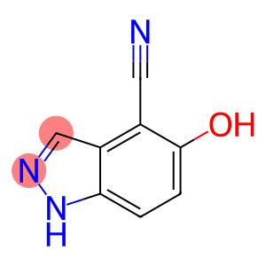 Indazole-4-carbonitrile, 5-hydroxy-