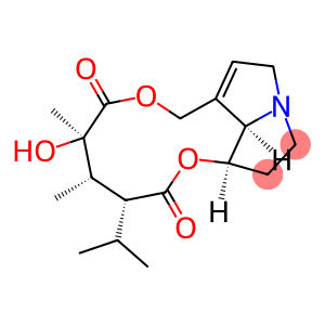 2H-[1,6]Dioxacycloundecino[2,3,4-gh]pyrrolizine-2,6(3H)-dione, 4,5,8,10,12,13,13a,13b-octahydro-5-hydroxy-4,5-dimethyl-3-(1-methylethyl)-, (3R,4S,5R,13aR,13bR)- (9CI)