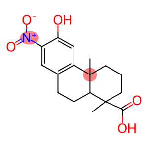 6-hydroxy-7-nitro-1,4a-dimethyl-1,2,3,4,4a,9,10,10a-octahydro-1-phenanthrenecarboxylic acid