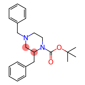 2,4-二苄基哌嗪-1-羧酸叔丁基酯