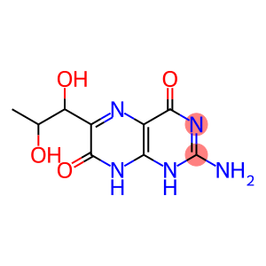 2-Amino-6-(1,2-dihydroxypropyl)-4,7(1H,8H)-pteridinedione
