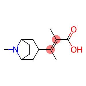2-Methylcrotonic acid (1R,5S)-tropan-3β-yl ester