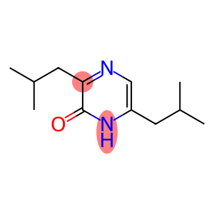 2(1H)-Pyrazinone, 3,6-bis(2-methylpropyl)-