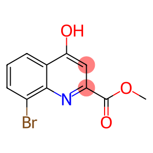 2-Quinolinecarboxylic acid, 8-bromo-4-hydroxy-, methyl ester