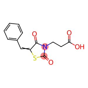 3-(5-BENZYLIDENE-2,4-DIOXO-THIAZOLIDIN-3-YL)-PROPIONIC ACID