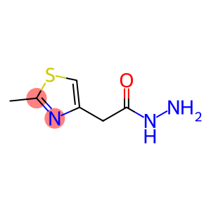 4-Thiazoleacetic acid, 2-methyl-, hydrazide