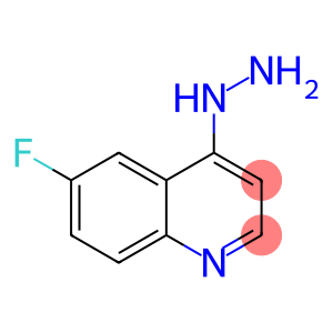 (6-fluoro-4-quinolinyl)hydrazine