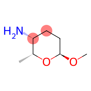 2H-Pyran-3-amine,tetrahydro-6-methoxy-2-methyl-,(2R,3R,6S)-(9CI)