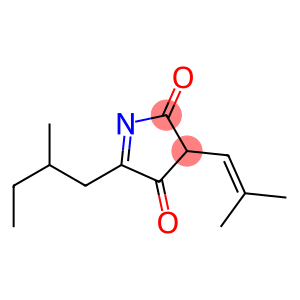 5-(2-methylbutyl)-3-(2-methylprop-1-enyl)pyrrole-2,4-dione