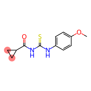 Cyclopropanecarboxamide, N-[[(4-methoxyphenyl)amino]thioxomethyl]-