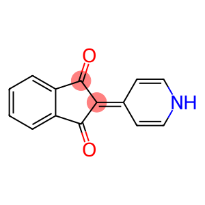 1H-Indene-1,3(2H)-dione, 2-(4(1H)-pyridinylidene)-