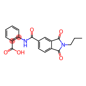 Benzoic acid, 2-[[(2,3-dihydro-1,3-dioxo-2-propyl-1H-isoindol-5-yl)carbonyl]amino]-