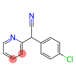 2-(4-chlorophenyl)-2-pyridin-2-yl-ethanenitrile