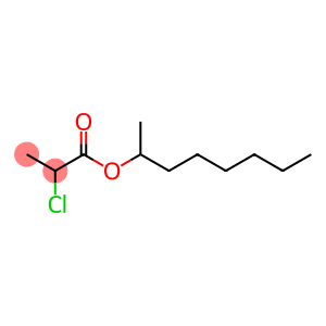 Propanoic acid, 2-chloro-, 1-methylheptyl ester