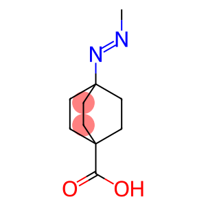 Bicyclo[2.2.2]octane-1-carboxylic acid, 4-[(1E)-methylazo]- (9CI)