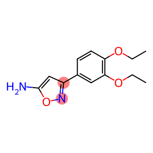 3-(3,4-二乙氧苯基)-1,2-恶唑-5-胺