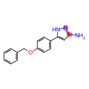 1H-Pyrazol-3-amine, 5-[4-(phenylmethoxy)phenyl]-