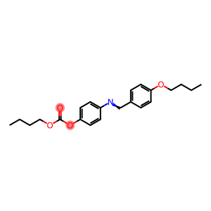 Carbonic acid 4-(4-butoxybenzylideneamino)phenylbutyl ester