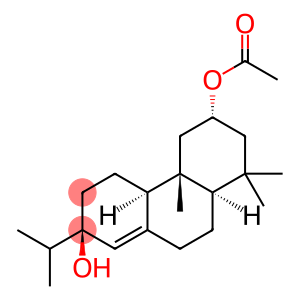 (5β,9β,10α,13R)-2β-Acetoxyabiet-8(14)-en-13-ol