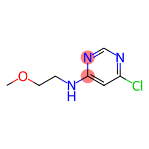 4-Pyrimidinamine, 6-chloro-N-(2-methoxyethyl)-