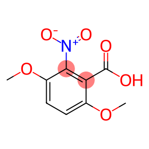 BENZOIC ACID, 3,6-DIMETHOXY-2-NITRO-